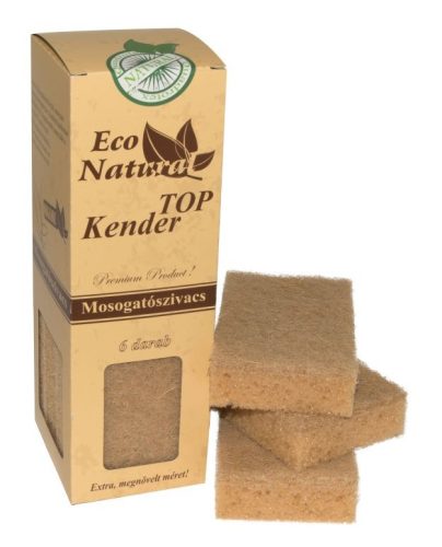 ECO Natural Kender mosogatószivacs 6db