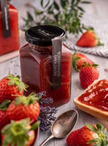 Kaldeneker Bodzavirágos eperlekvár 312ml