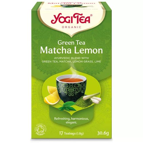 Yogi Tea® Bio Zöld tea matchával és citrommal
