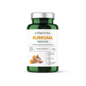   Györgytea Kurkuma 60db kapszula 33 Az ízületi egészség fenntartására