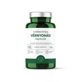   Györgytea Vérnyomás 60db kapszula 05 A normál vérnyomás támogatására.