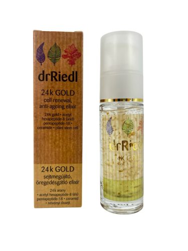 drRiedl 24 K Gold sejtmegújító, öregedésgátló elixír
