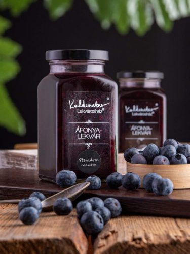 Kaldeneker Áfonyalekvár steviával édesített 312 ml