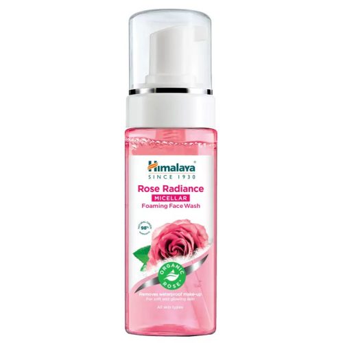 Himalaya Micellás habzó arclemosó bio rózsával 150ml