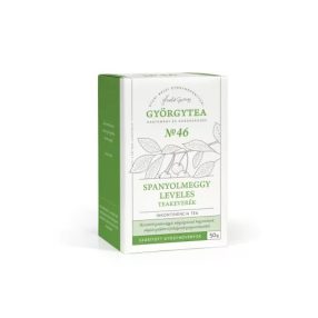   Györgytea Spanyolmeggy leveles 50g teakeverék, Inkontinencia tea No.46 