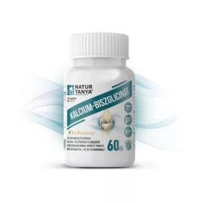   Natur Tanya® Kalcium-biszglicinát 60db filmtabletta BioPerine® és D3-vitamin
