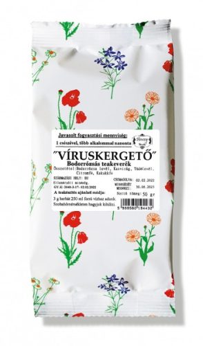 Gyógyfű VÍRUSKERGETŐ szálas teakeverék 50g