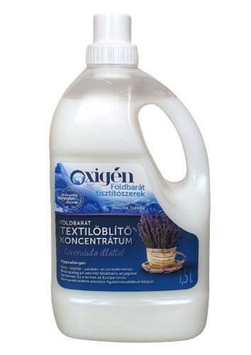 Oxigén Földbarát Textilöblítő koncentrátum levendula illattal 1,5l